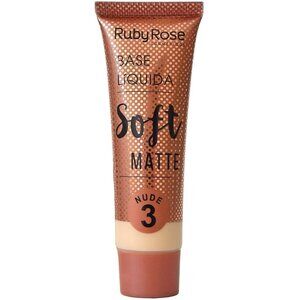 Ruby Rose Soft Matte Liquid Foundation – Shade Nude 3